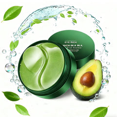 Lingyun parches ojos aguacate para hidratación profunda alrededor de los ojos.