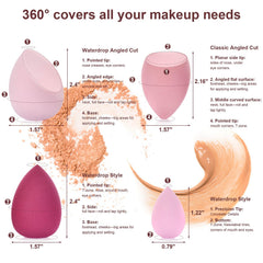 Esponja de maquillaje grande de Linyumuxiang ofrece aplicación uniforme de base.