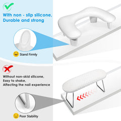Cuero PU impermeable de Lionvision, fácil de limpiar y duradero.