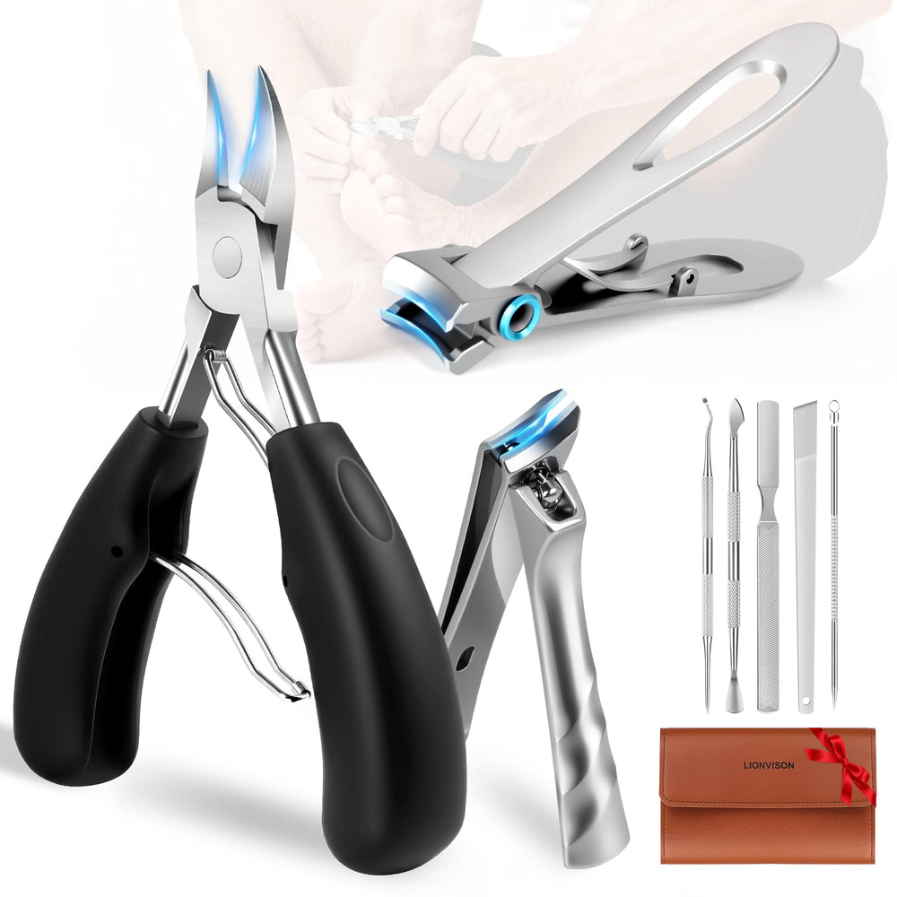 Kit LionVision para cortar uñas gruesas con precisión y control seguro en casa
