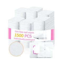 Lipetol: toallitas uñas sin pelusa 1500, ideal para retirar esmalte sin dejar pelusa.
