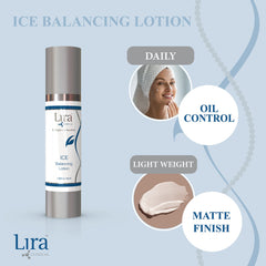Lira Clinical ICE Balancing Lotion: textura ligera que acompaña la rutina facial