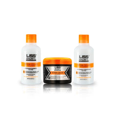 Flacon Liss Expert Stem Cells Smoothing pour discipliner les frisottis et apporter de la brillance.