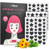 LitBear parche acne 8mm, diseño discreto para imperfecciones pequeñas, uso diario.