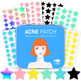 LitBear parche acné estrella 8 mm para granos, protege la zona y favorece la absorción.
