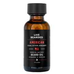 Live Bearded Aceite para Barba: botella para hidratación suave