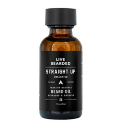 Live Bearded aceite de barba sin fragancia para hidratación suave