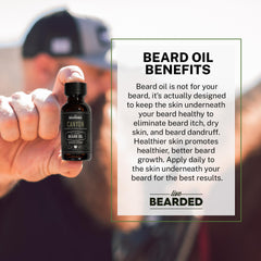 Live Bearded textura rápida absorción, barba más suave al instante.