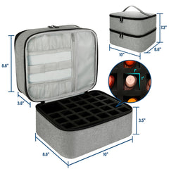 LIVEBAY organizador con bolsillos versátiles, facilita la organización de herramientas de manicura y pedicura.