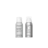 Living Proof champú en seco en botella de viaje para refrescar el cabello entre lavados
