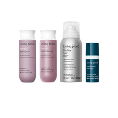 Living Proof kit esenciales cabello fuerte restaurar champú para cabello más suave