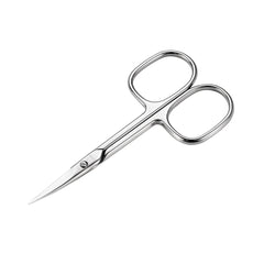 Tijeras LIVINGO Premium con punta curva para manicura precisa.