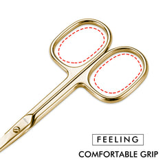 Tijeras LIVINGO de uso múltiple para cutículas y cejas.