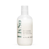LivSo champú hidratante, botella, deja el cuero cabelludo nutrido y cabello suave.