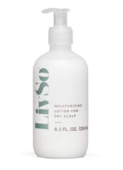 LivSo Loción hidratante para cuero cabelludo en botella, hidrata sin grasa.