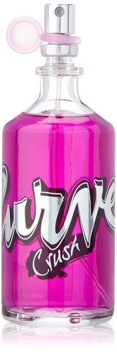 Fragancia Liz Claiborne Curve Crush, frasco elegante para uso diario.