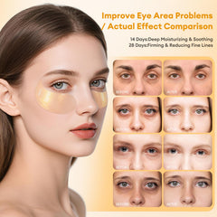 Ingredientes cafeína y ácido hialurónico para revitalizar la mirada.