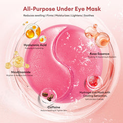Ingredientes cafeína y niacinamida revitalizan la zona ocular LJ KuKu Lady.