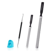LJCKKGOSZ lima metal doble cara para uñas gruesas, uso cómodo en casa