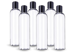 Botellas ljdeals con dosificador disc negro para dispensar cremas y gel