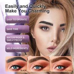 LLNNOVUE coloracion pestanas-cejas, brillo natural y negro profundo
