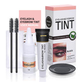 LLNNOVUE kit coloración pestanas-cejas negro, acabado natural y definido