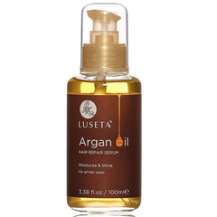 L LUSETA serum de aceite de argán para control del encrespamiento y brillo suave