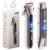 Lmpil bikini-trimmer 2-en-1, diseño compacto para viaje y uso diario.