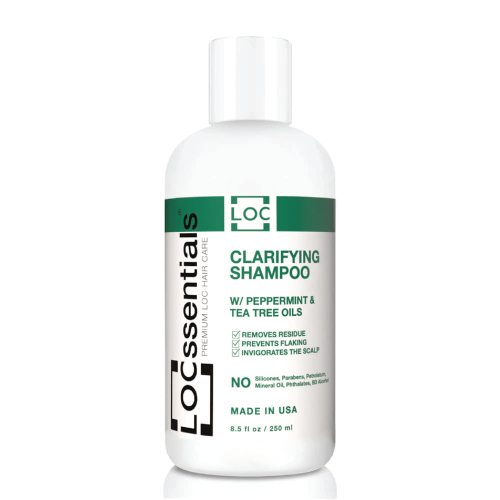 LOCssentials champú clarificante para locs, limpieza profunda para cuero cabelludo saludable