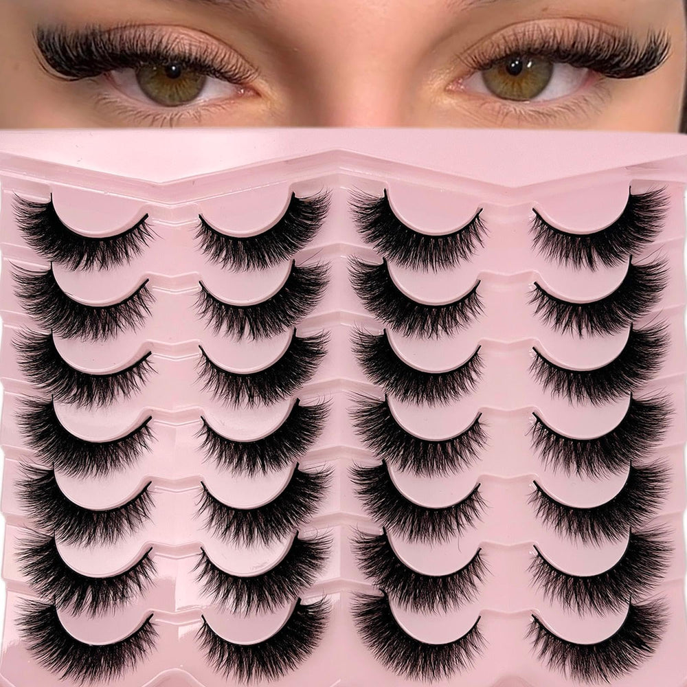 Pestañas loladook ojo gato natural 16mm para mirada suave y realista