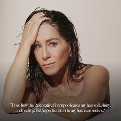 LolaVie Champú Restaurador: longevidad y ceramidas nutren para mayor suavidad.