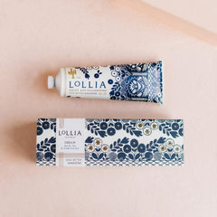 LOLLIA crema de manos con aceites de macadamia y aguacate