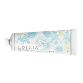 LOLLIA Wish crema de manos frente al frasco para hidratación suave.