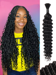 LOLLY HAIR onda agua profunda para trenzas, resultado duradero.
