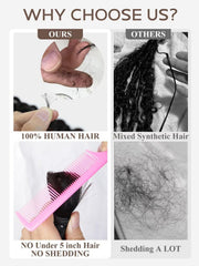 LOLLY HAIR textura suave con rizo definido para look versátil.