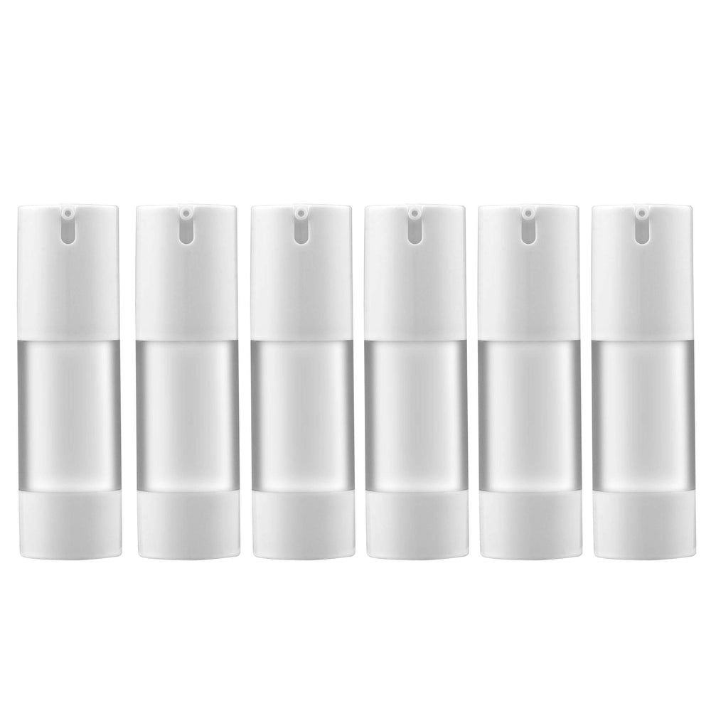 Longway botella sin aire 30 ml transparente para conservar cosméticos