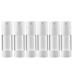 Longway botella sin aire 30 ml transparente para conservar cosméticos