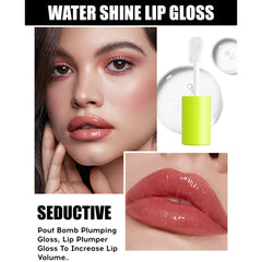 Loobexery brillo labial transparente para look diario ligero