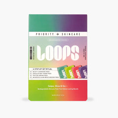 LOOPS disco limpiador lechoso: limpieza suave para piel en viaje.