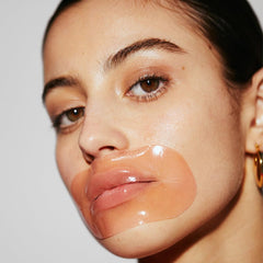 LOOPS mascarilla labios hidrogel con jojoba para volumen y textura sedosa