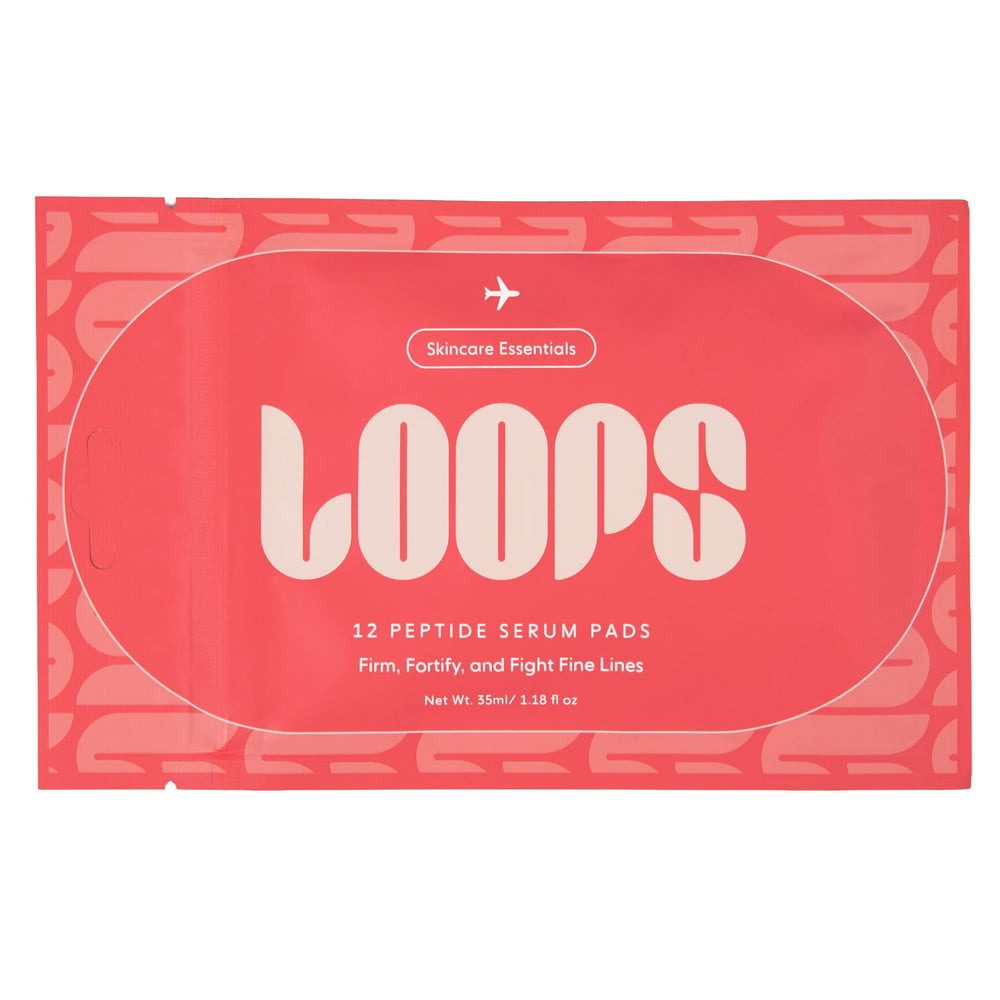 LOOPS Sérum de Péptidos: toalla prehumedecida para absorción rápida y rejuvenecimiento