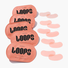 LOOPS mascarilla hidrogel - aplicación en ojos: alivio suave para la mirada.