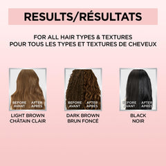 L'Oréal Paris acondicionamiento profundo con aceite de coco para cabello suave.