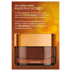 Producto L’Oréal Paris Age Perfect, aplicación nocturna suave y crema de textura cremosa.