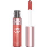 L'Oréal Paris Lumi Le colorete líquido en rosa intenso añade brillo radiante.