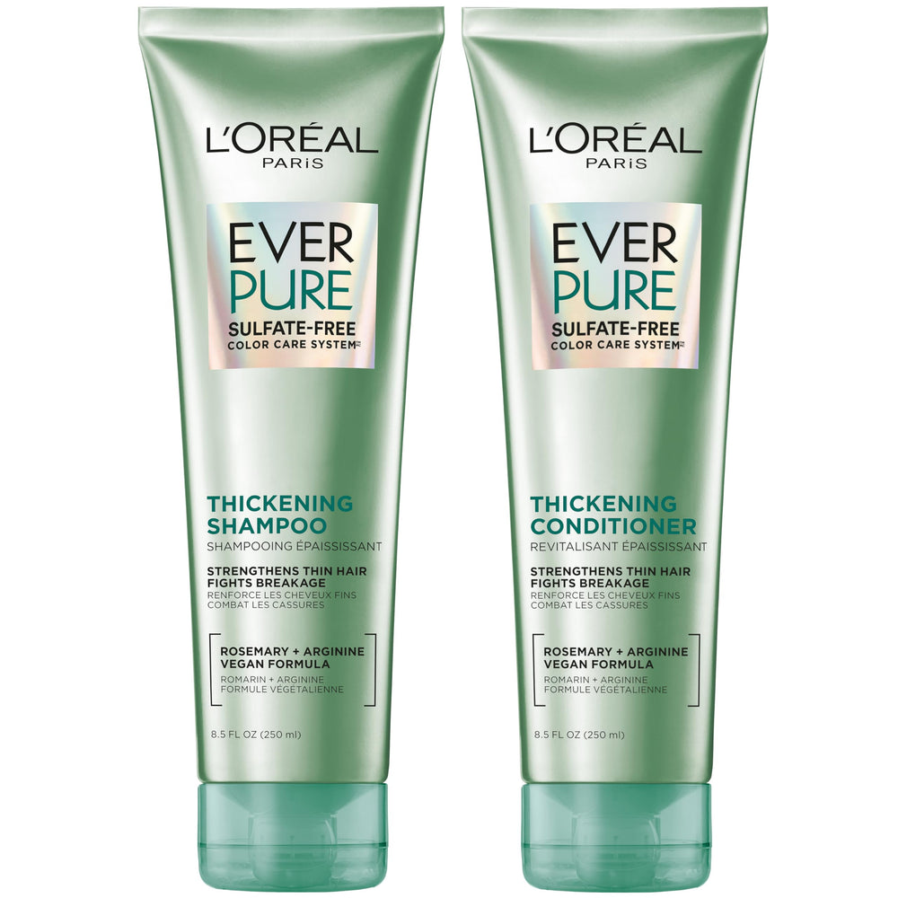 L'Oreal Paris EverPure shampoo espumosa: sensación lujosa y limpieza suave para cabello fino