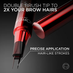L'Oreal Paris Faux Brow precise strokes fill brows for a fuller look.