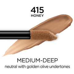 L'Oréal Paris Full Wear Concealer, acabado mate y cobertura de larga duración.