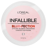 L'Oréal Paris Blur-fection polvó suelto suave para difuminar imperfecciones.