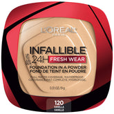 L’Oréal Paris Infallible Fresh Wear Polvo base mate para tono homogéneo